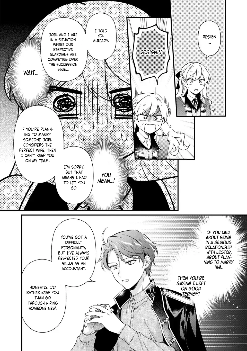The Prince’s Accountant with a Secret — The Fake Lady Just Wants to Resign Peacefully to Avoid Execution! Chapter 8 Page 14